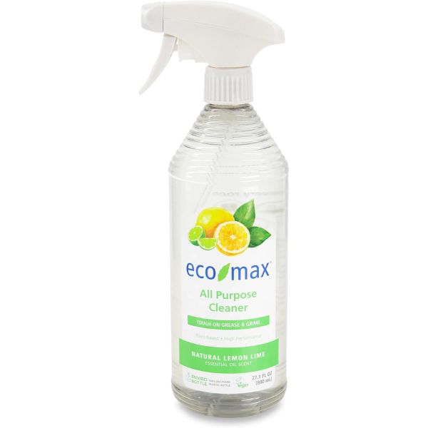 ECO MAX: Natural Lemon Lime Scent All Purpose Cleaner, 27.1 fo