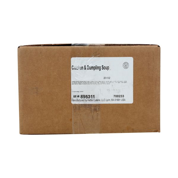 KETTLE CUISINE: Chicken & Dumpling Soup, 4 lb
