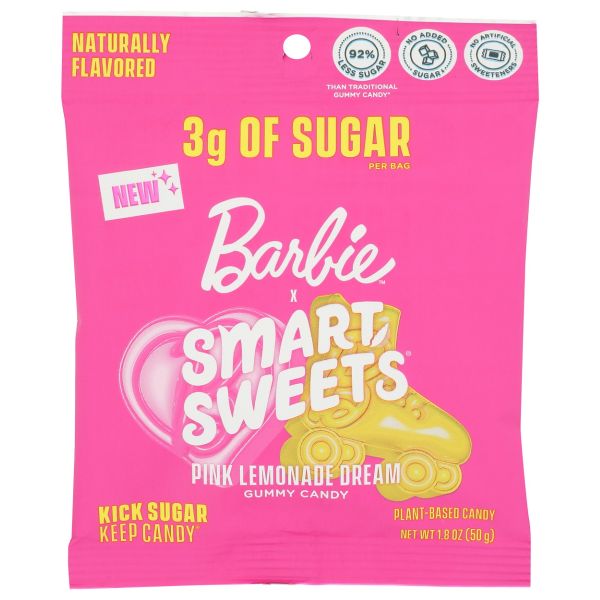 SMART SWEETS: Gummy Barbie Pink Lemonade Dream, 1.8 oz