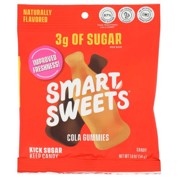 SMARTSWEETS: Candy Cola Gummies, 1.8 OZ