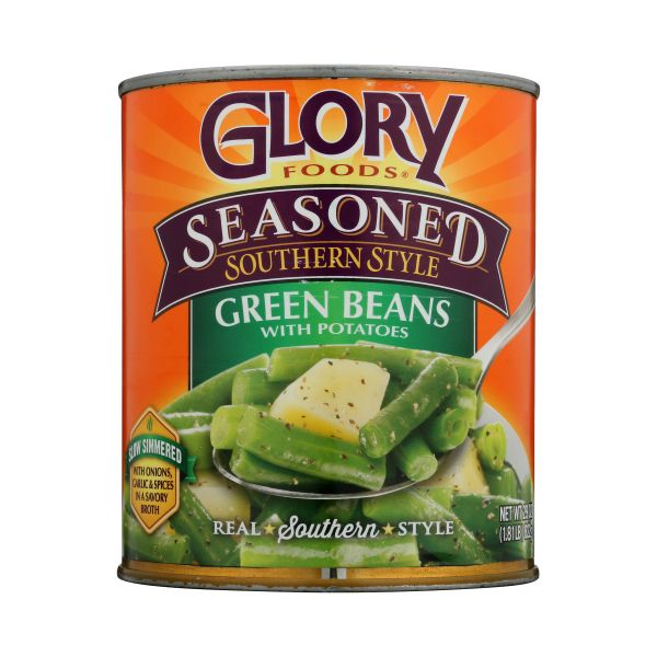 GLORY FOODS: Bean String & Pto Ssnng, 27 oz