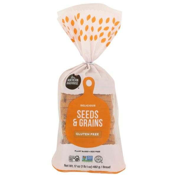 LITTLE NORTHERN BAKEHOUSE: Bread Seeds and Grains Gluten Free, 17 oz