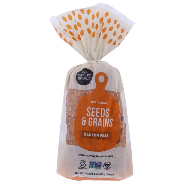 LITTLENORT: Bread Seeds and Grains Gluten Free, 17 oz