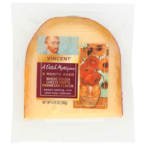 DUTCH MASTER: Dutch Cheese Aged Vincent, 5.64 oz