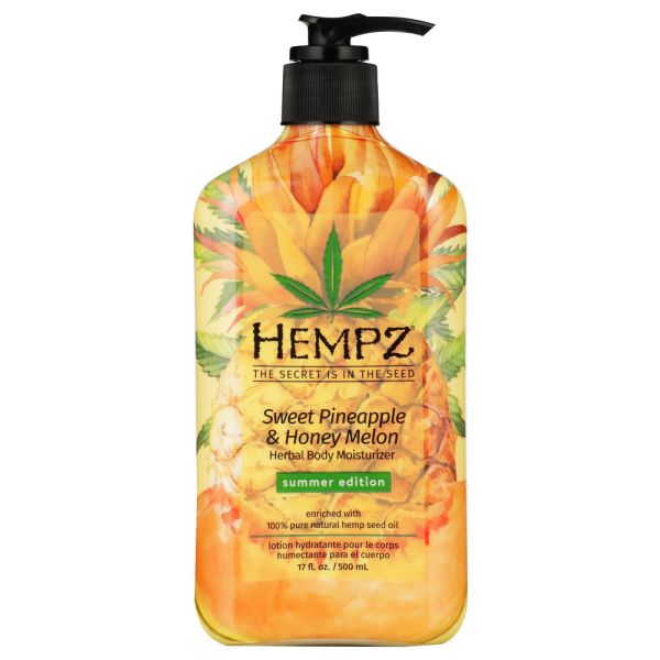 HEMPZ: Sweet Pineapple Honey Melon Body Moisturizer Summer Edition, 17 oz