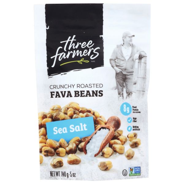 THREE FARMERS FOODS INC: Beans Rstd Fava Salted, 5 oz