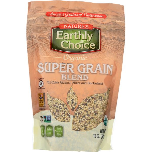 NATURES EARTHLY CHOICE: Super Grain Blend Organic, 12 oz