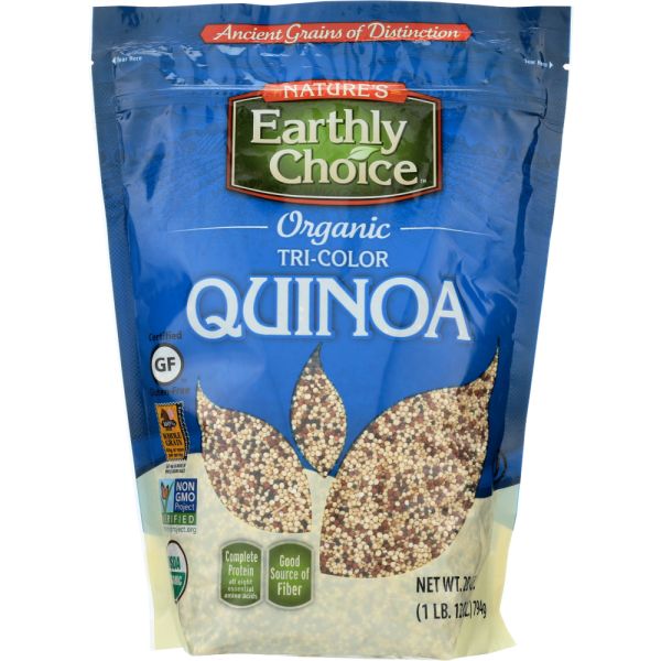 NATURES EARTHLY CHOICE: Tri-Color Quinoa Organic, 28 oz