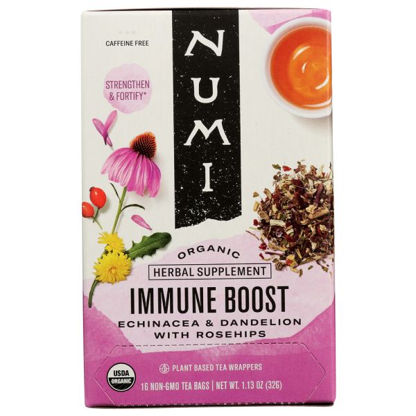 NUMI TEAS: Organic Immune Boost Tea, 16 bg