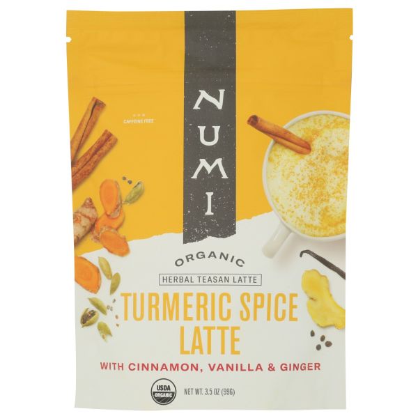 NUMI TEAS: Turmeric Spice Latte Powder, 3.5 oz