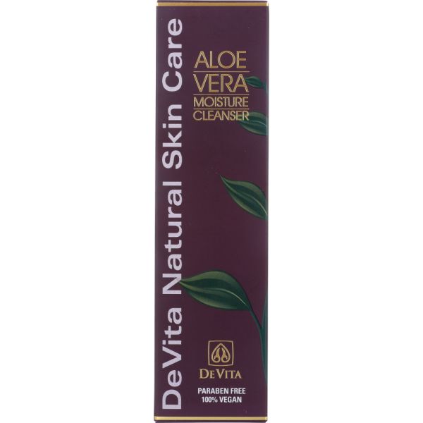 DEVITA INTERNATIONAL: Face Cleanser Aloe Vera Moisture, 6 oz