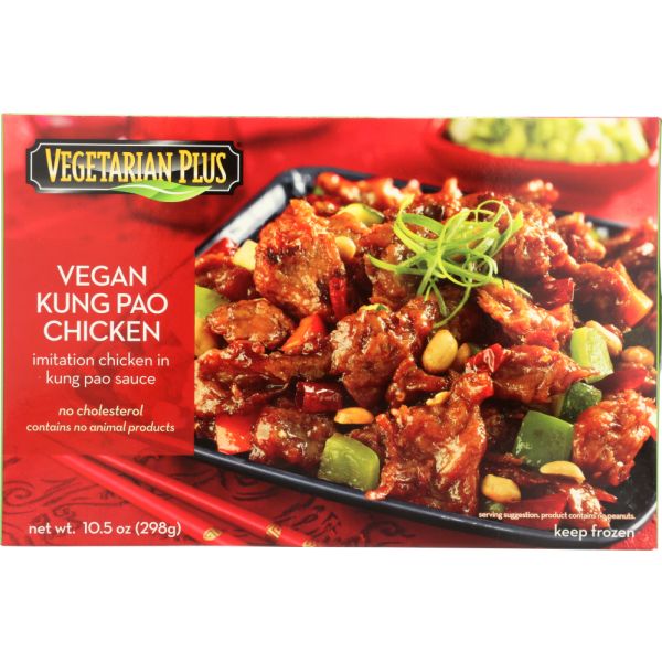 VEGETARIAN PLUS: Vegan Kung Pao Chicken, 10.50 oz