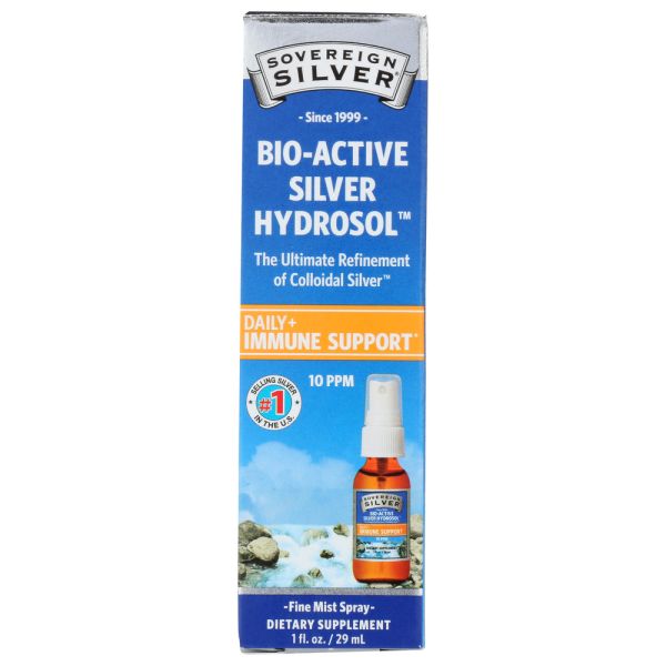 SOVEREIGN SILVER: Bio Active Silver Hydrosol Fine Mist Spray, 1 oz