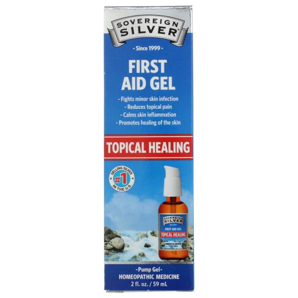 SOVEREIGN SILVER: Silver First Aid Gel, 2 oz