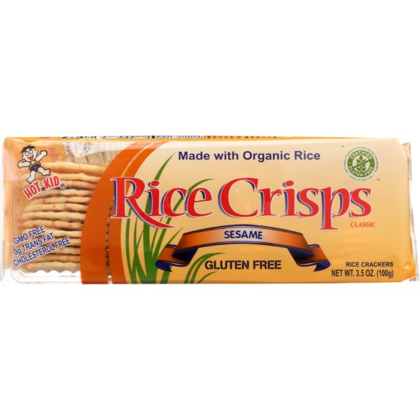 HOT KID: Crispy Rice Sesame, 3.5 oz