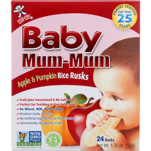 HOT KID: Mum Mums Baby Apple, 1.76 oz