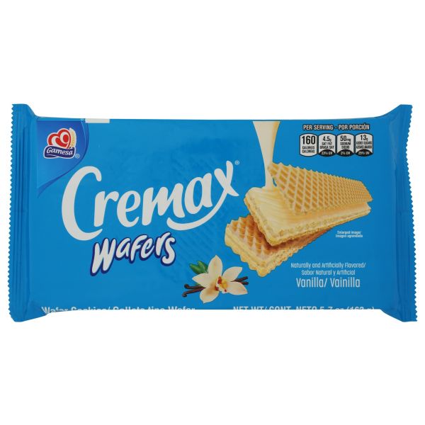 GAMESA: Cremax Vanilla Wafer, 5.7 oz