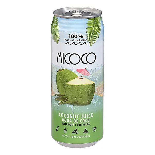 MICOCO: Coconut Juice with Pulp, 16.9 fo