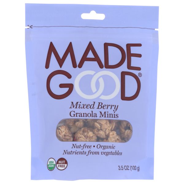 MADEGOOD: Mixed Berry Granola Minis, 3.5 oz