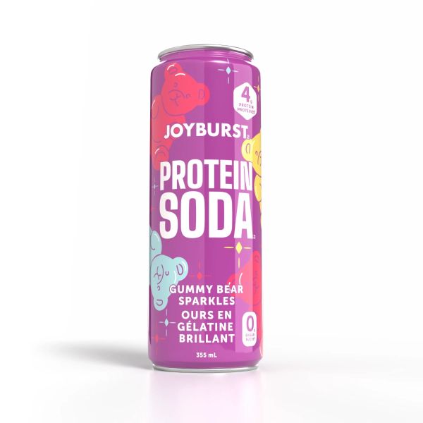 JOYBURST: Protein Soda Gummy Bear Sparkles, 12 fo