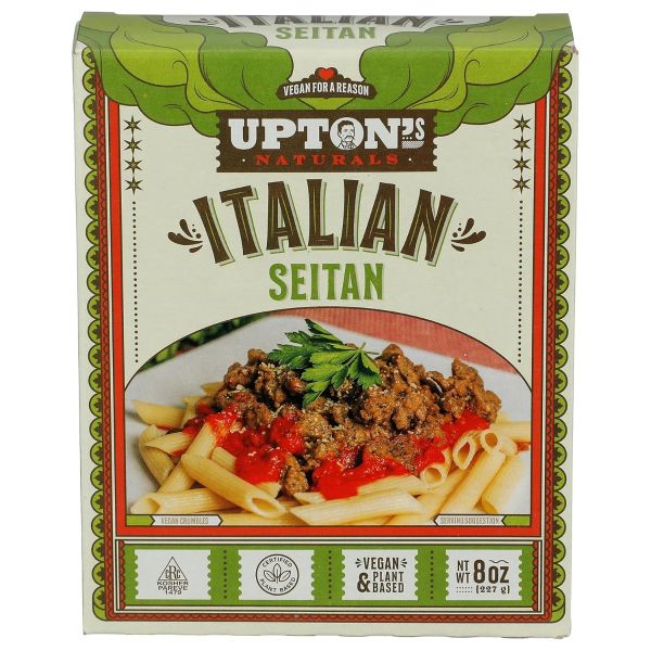 UPTONS NATURALS: Italian Seitan, 8 oz