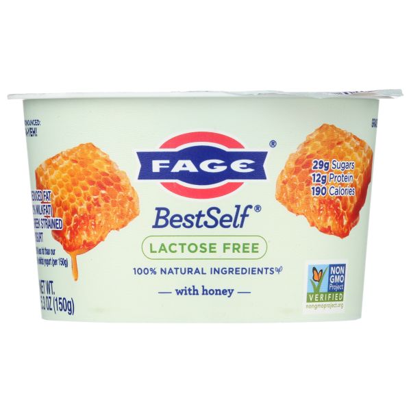FAGE: Split Cup Bestself Yogurt Honey, 5.3 oz