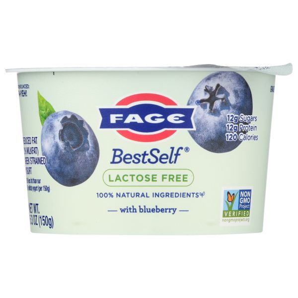 FAGE: Bestself Split Cup Blueberry Yogurt, 5.3 oz