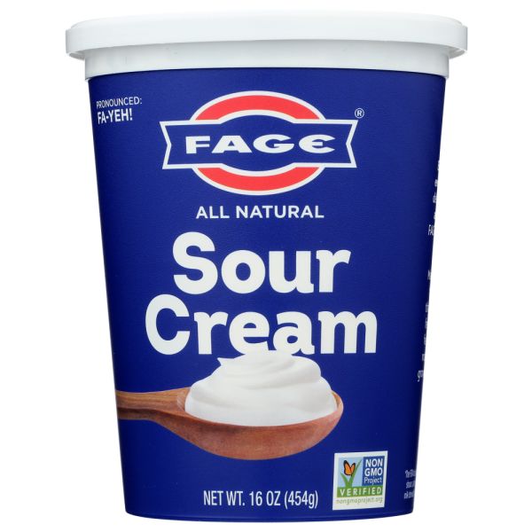 FAGE TOTAL GREEK: Sour Cream, 16 oz