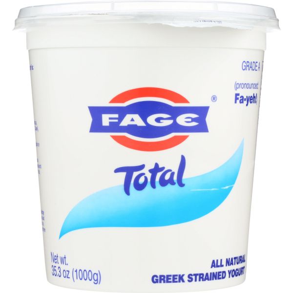 FAGE: Total Greek Strained Yogurt, 35.3 oz
