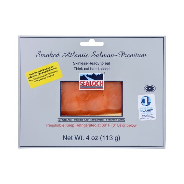 SEALOCH: Salmon Smokd Atlntc Prmium, 4 oz
