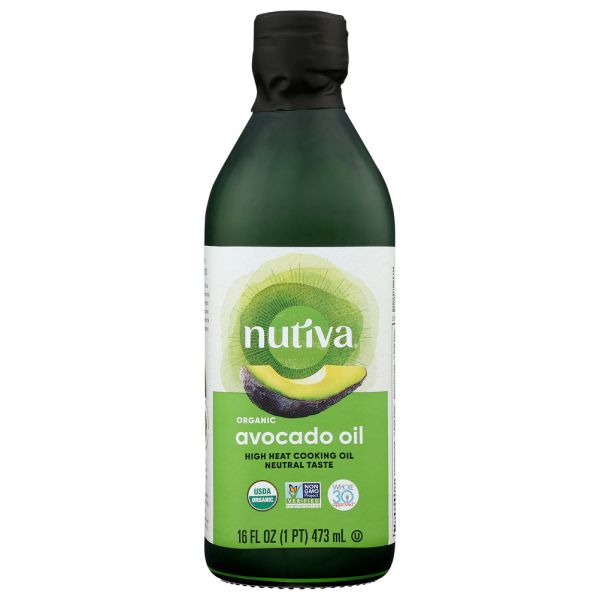 NUTIVA: Oil Avocado Pure Organic, 16 FO