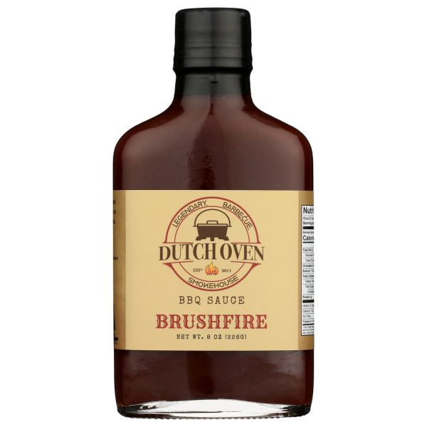 DUTCH OVEN: Sauce Bbq Brushfire, 8 oz