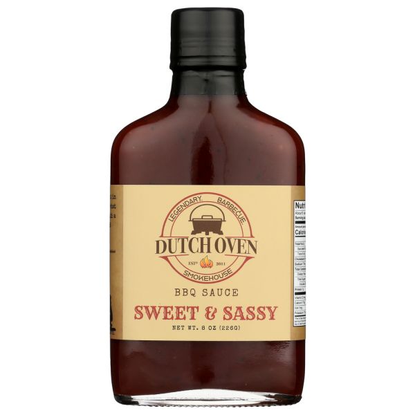 DUTCH OVEN: Sauce Bbq sweet n Sassy, 8 oz