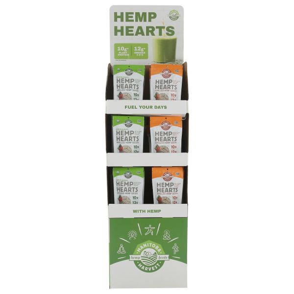 MANITOBA HARVEST: Hemp Hearts 24 ct, 1 ds