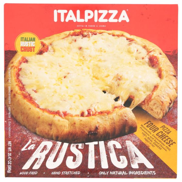 ITALPIZZA LARUSTICA: Pizza Cheese, 20.5 oz