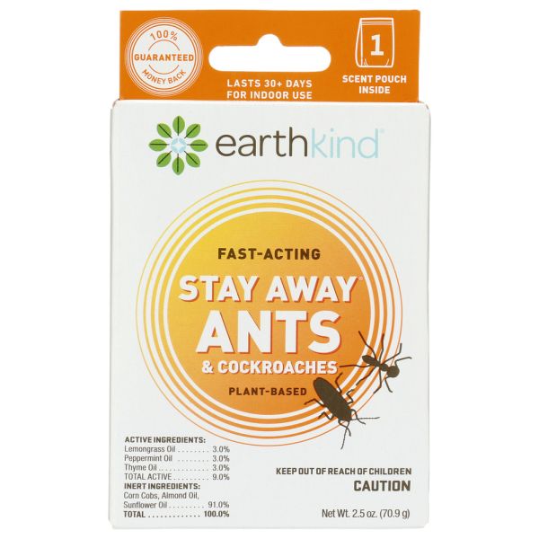 EARTHKIND: Stay Away Ants and Cockroaches, 2.5 oz