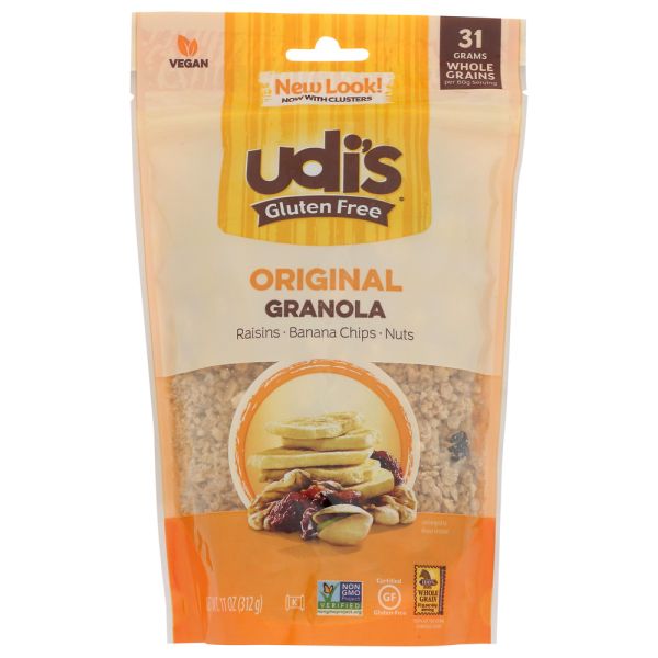 UDIS: Gluten Free Granola, Original, 11 OZ