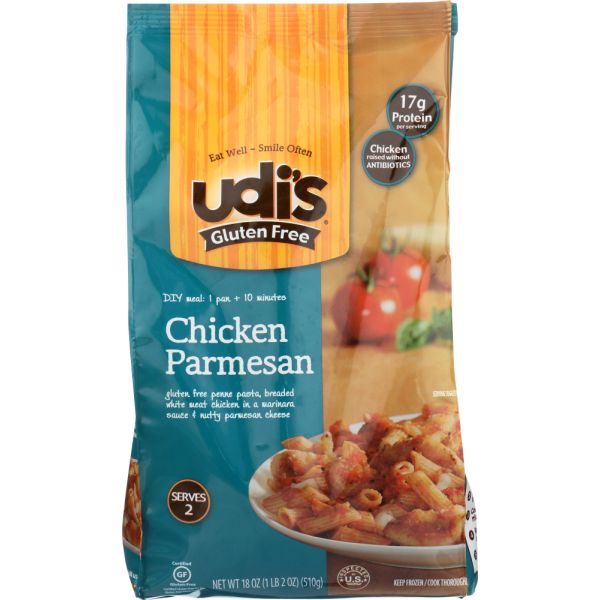 UDIS: Chicken Parmesan Penne Frozen Skillet Meal, 18 oz