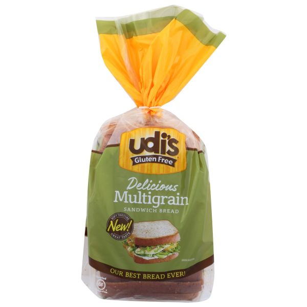UDIS: Gluten Free Whole Grain Bread, 12 oz