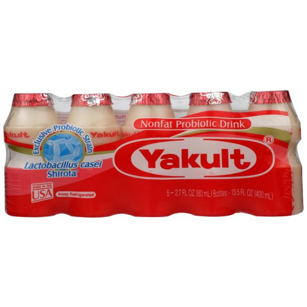 YAKULT: Probiotic Drink 5 pk, 13.5 fl oz