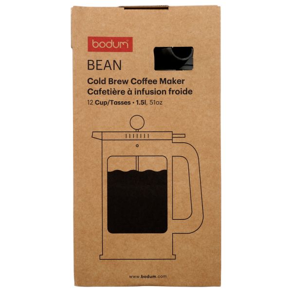 BODUM: Bean Set Cold Coffee Brewer, 1 ea