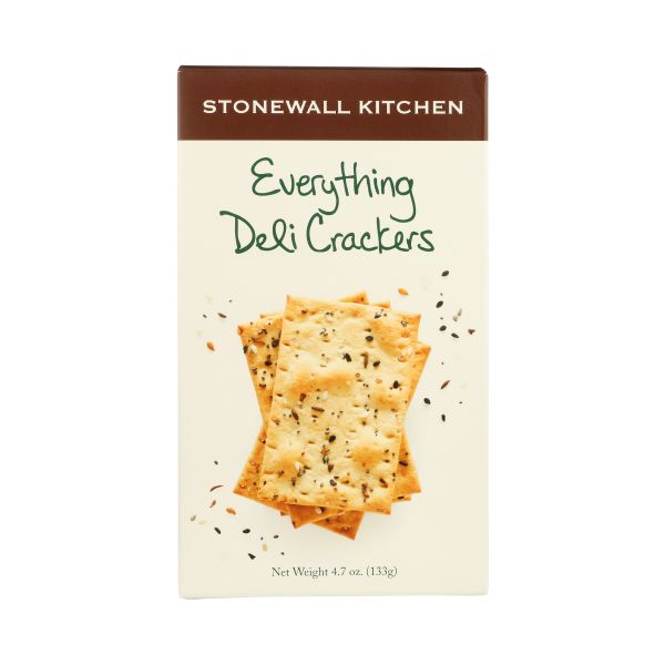 STONEWALL KITCHEN: Crackers Deli Everything, 4.7 OZ