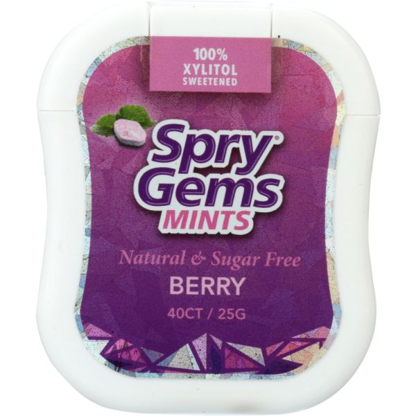 SPRY: Mints Berry 40 pc