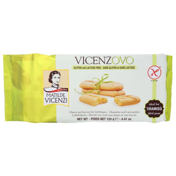 VICENZI: Gluten Free Vicenzovo Ladyfingers, 4.41 oz