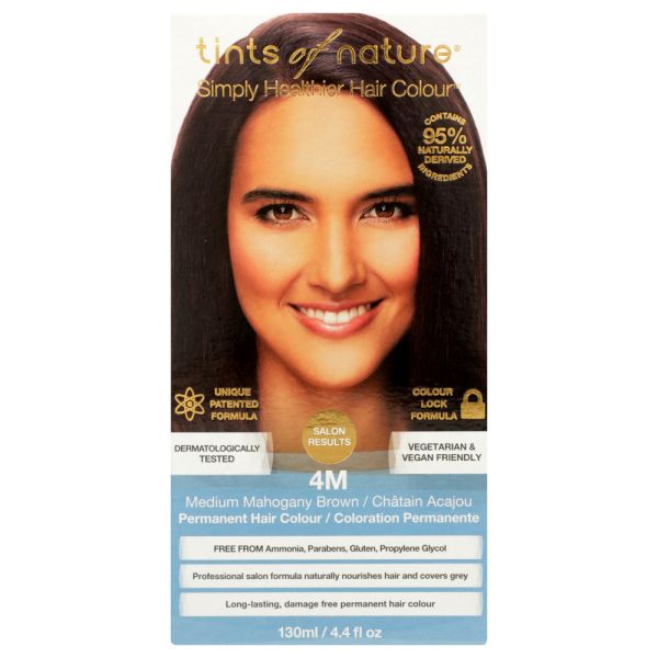 TINTS OF NATURE: COLOUR HAIR 4M MED MGNY B (4.400 FO)