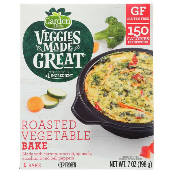 GARDEN LITES: Roasted Vegetable Souffle, 7 oz