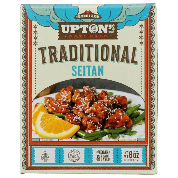 UPTONS NATURALS: Traditional Seitan, 8 oz