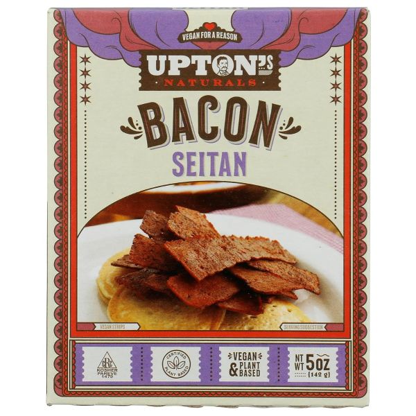 UPTONS NATURALS: Bacon Seitan, 5 oz
