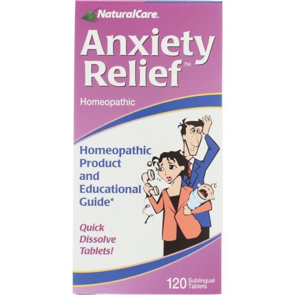 NATURALCARE: Anxiety Relief, 120 sublingual tablets