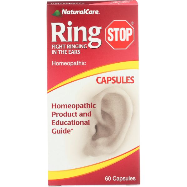 NATURALCARE: Ring Stop Capsules, 60 cap